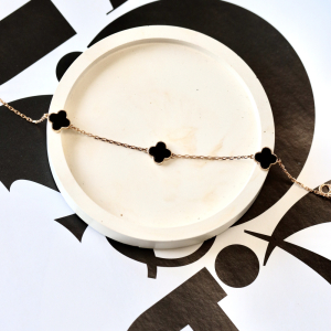 Золотий браслет "Cloveria"