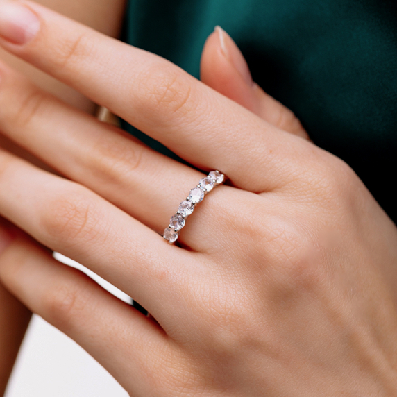 Срібна каблучка &amp;quot;Блиск&amp;quot; - 2