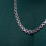 Серебряная цепь &amp;quot;Двойной якорь&amp;quot; - 2