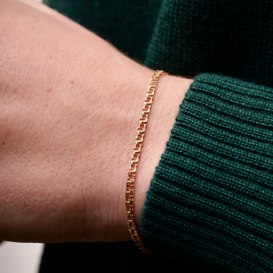 Золотой браслет "Арабский бисмарк"