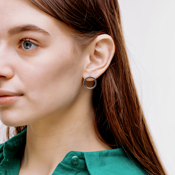 Серебряные пусеты - 1 Серебряные пусеты - 1