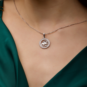 Серебряный подвес "Рак"