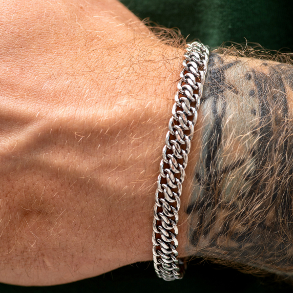 Серебряный браслет &amp;quot;Спартак&amp;quot; - 3