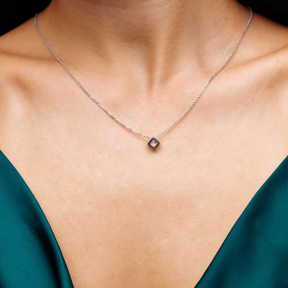 Срібне колье &amp;quot;Куб&amp;quot; - 1