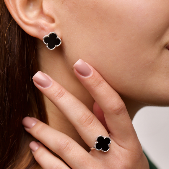 Срібні сережки &amp;quot;Cloveria&amp;quot; - 5