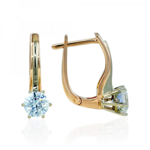 Золотые серьги