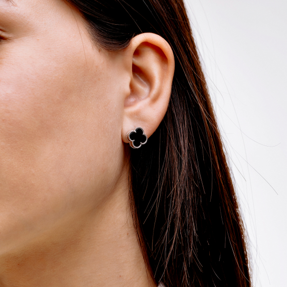 Золотые серьги &amp;quot;Cloveria&amp;quot; - 1