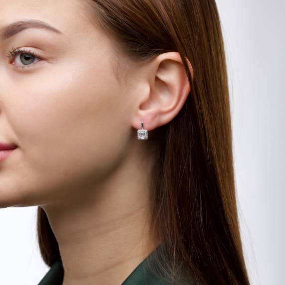 Серебряные серьги &amp;quot;Калипсо&amp;quot; - 3