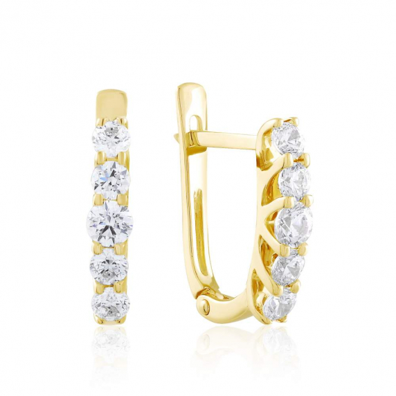 Золотые серьги - 1