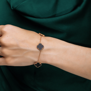 Золотой браслет "Cloveria"