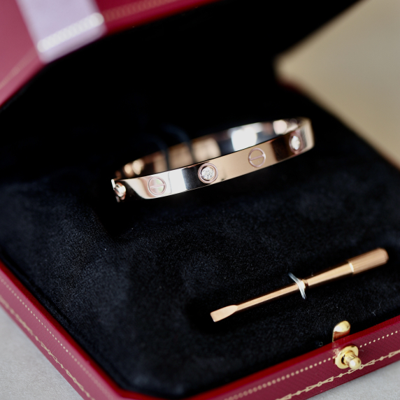 Золотий браслет &amp;quot;Кохання&amp;quot; - 7