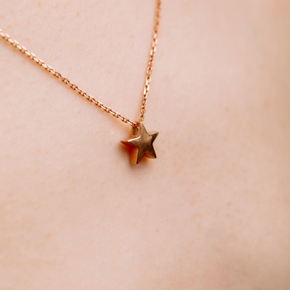 Золотое колье &amp;quot;Звезда&amp;quot; - 4