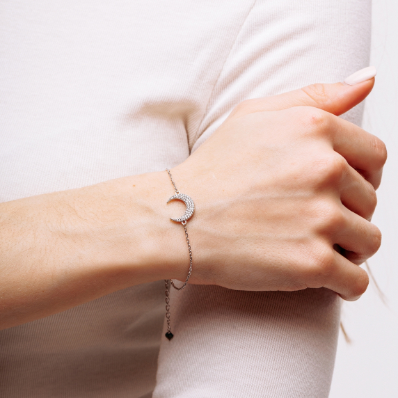 Срібний браслет &amp;quot;Місяць&amp;quot; - 3