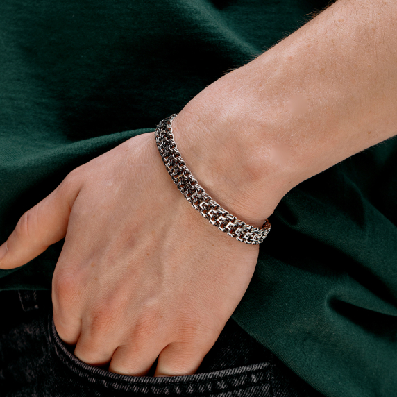 Серебряный браслет &amp;quot;Император&amp;quot; - 5