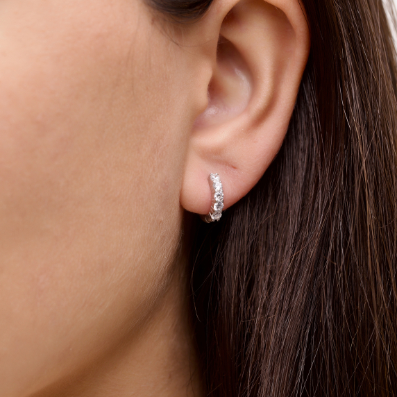 Серебряные сережки - 1