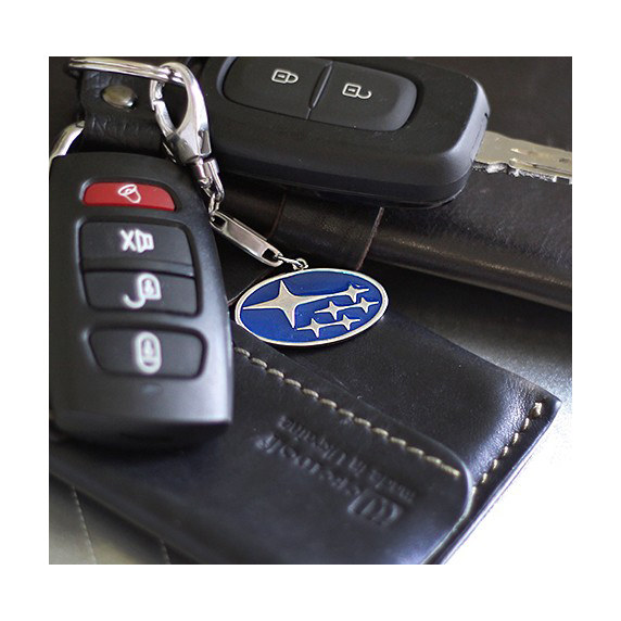 Срібний брелок "Субару" - 2 Срібний брелок "Субару" - 2