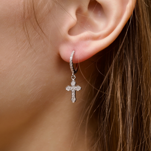 Серебряные сережки - 1