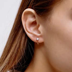 Золотые серьги