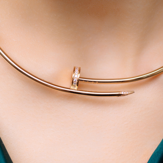 Золотое колье &amp;quot;Гвоздь&amp;quot; - 2