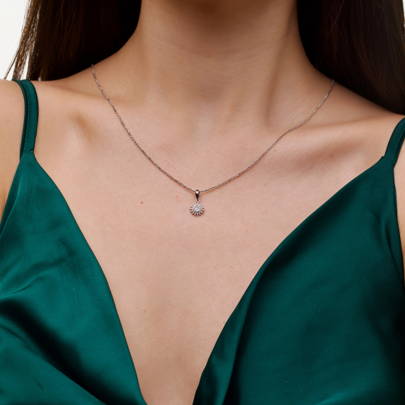 Серебряный подвес &amp;quot;Солнышко&amp;quot; - 3