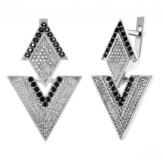 Серебряные серьги - 2