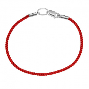 Серебряный браслет "Шелк"