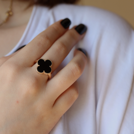 Золота каблучка &amp;quot;Cloveria&amp;quot; - 6