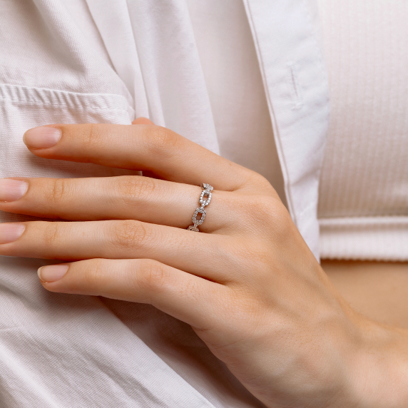 Серебряное кольцо - 1