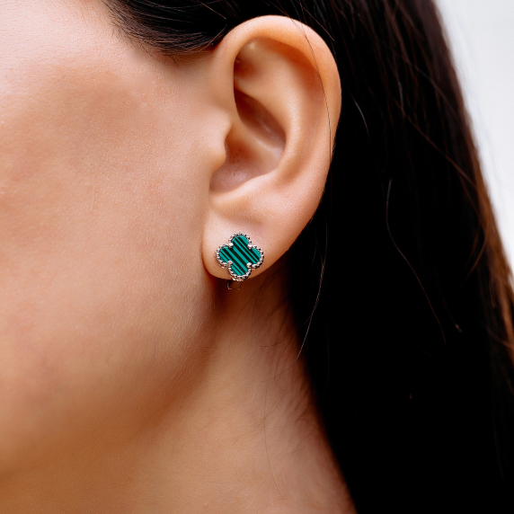 Срібні сережки &amp;quot;Cloveria&amp;quot; - 3