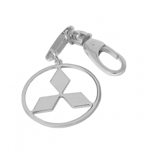 Серебряний брелок "Митсубиси"