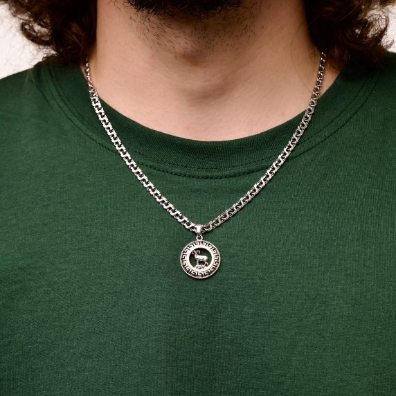 Серебряный подвес &amp;quot;Овен&amp;quot; - 4