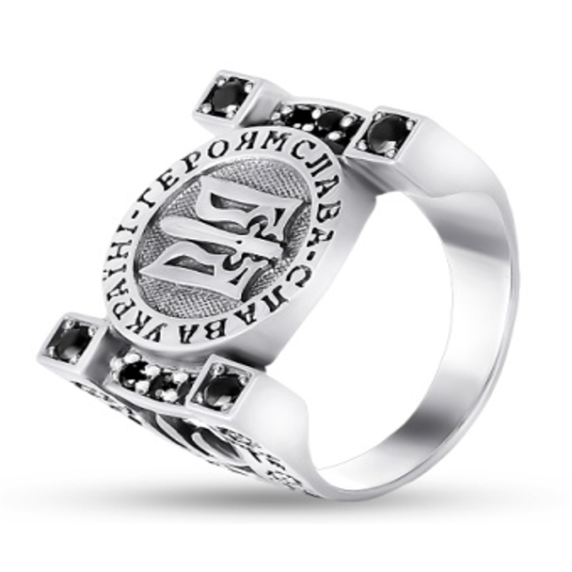 Срібний перстень &amp;quot;Тризуб&amp;quot; - 5