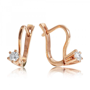 Золотые серьги