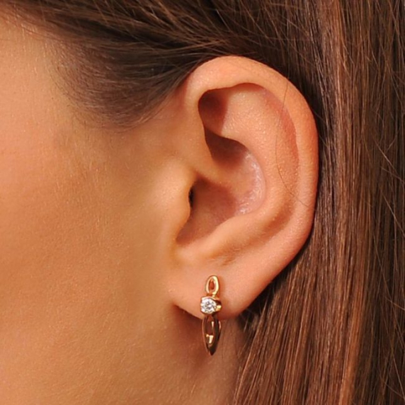 Золотые серьги - 2