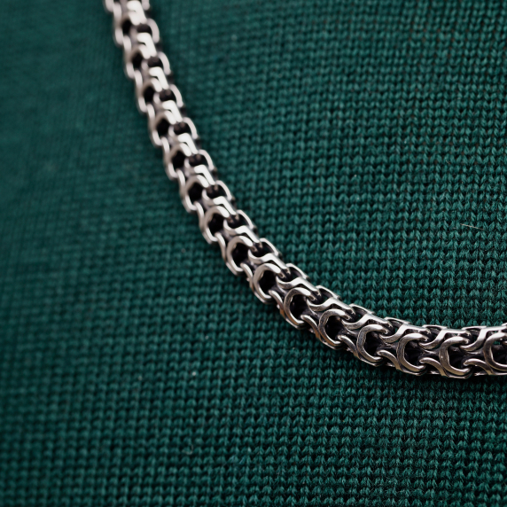 Серебряная цепочка "Рамзес" - 3 Серебряная цепочка "Рамзес" - 3