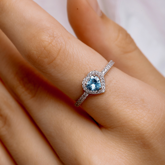 Срібна каблучка &amp;quot;Серце&amp;quot; - 3