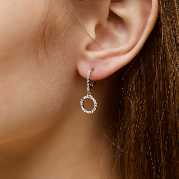 Серебряные сережки - 1 Серебряные сережки - 1