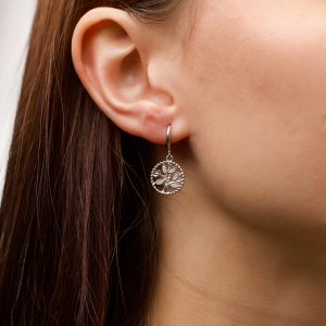 Серебряные серьги