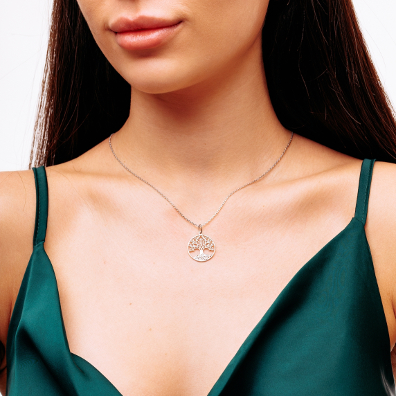 Срібне кольє &amp;quot;Мама&amp;quot; - 2