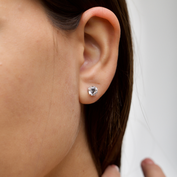 Серебряные пусеты - 3