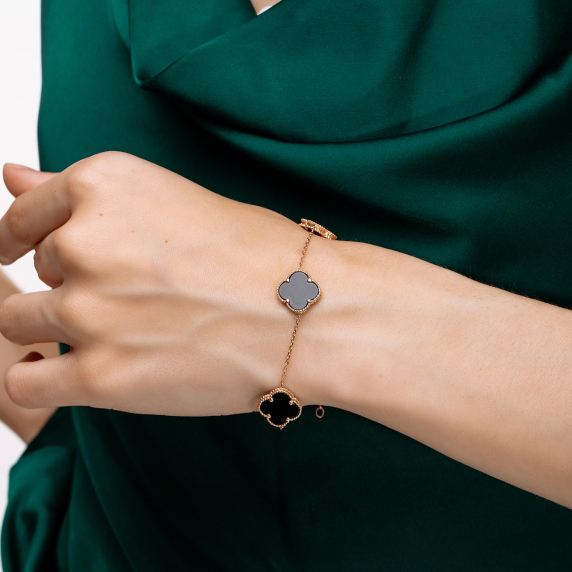 Золотой браслет &amp;quot;Cloveria&amp;quot; - 8