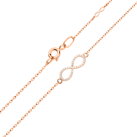 Золотой браслет &amp;quot;Бесконечность&amp;quot; - 6