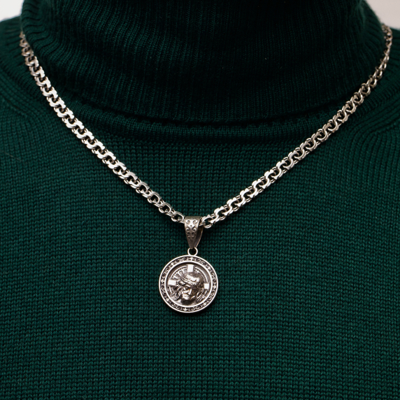 Срібний підвіс &amp;quot;Врятуй та Збережи&amp;quot; - 1