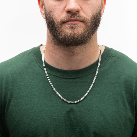 Серебряная цепь &amp;quot;Кардинал&amp;quot; - 5