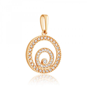 Золотая подвеска