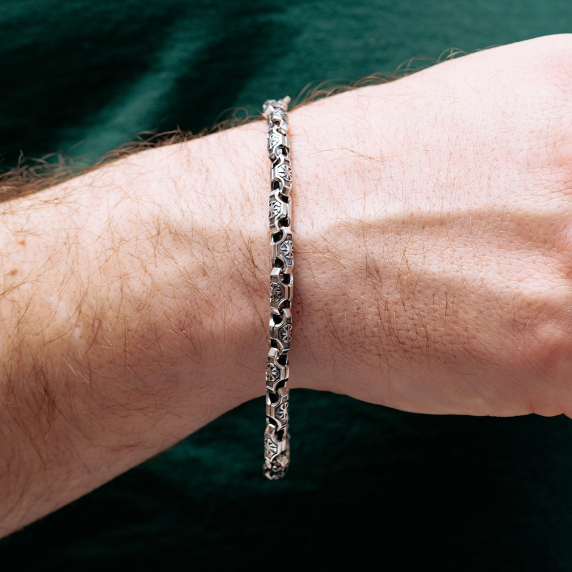 Срібний браслет &amp;quot;Арктика&amp;quot; - 4