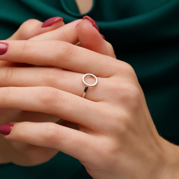 Срібна каблучка - 1