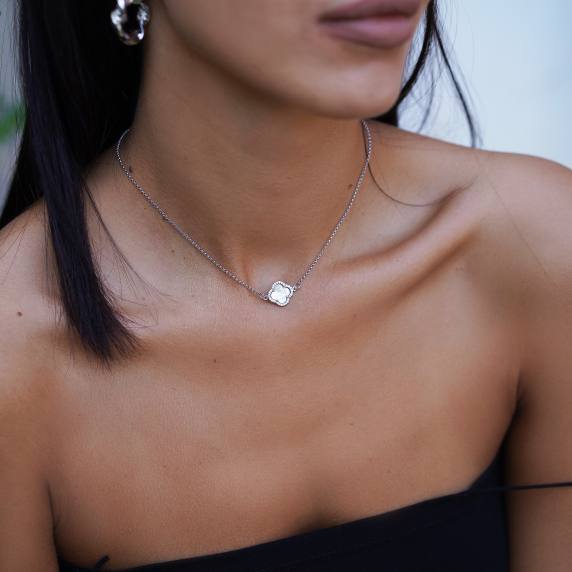 Серебряное колье &amp;quot;Cloveria&amp;quot; - 2