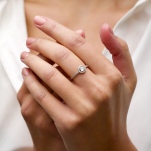 Срібна каблучка