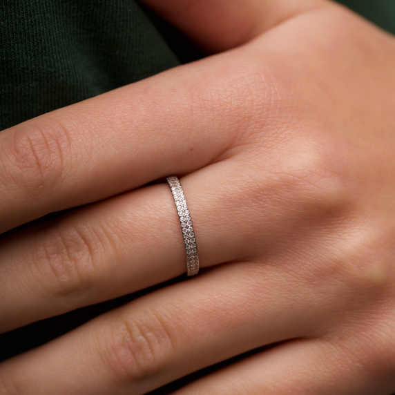 Серебряное кольцо &amp;quot;Блеск&amp;quot; - 1